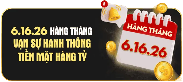Thưởng đăng ký mới 168vn